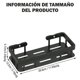 thumbnail image 3 of Repisa Organizador x3 de Cocina y Baño Negro Mate sin Tornillos Resistente Agua y Oxido Figoimport, 3 of 3