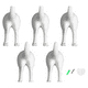 thumbnail image 5 of (2pcs/set) Dog Tail Wall Hook, Wall Decoration Hook, Creative Hook, Two Installation Methods Suitable For Office Hanging Coat Cloth Towel Key Decoration Wall, 5 of 5