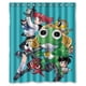 thumbnail image 1 of Cortina de ducha Frog Keroro con ganchos (60 x 72 pulgadas), 1 of 3