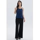 thumbnail image 4 of Polera Mujer Pabilo Plisada Lisa Azul Oscuro, 4 of 4