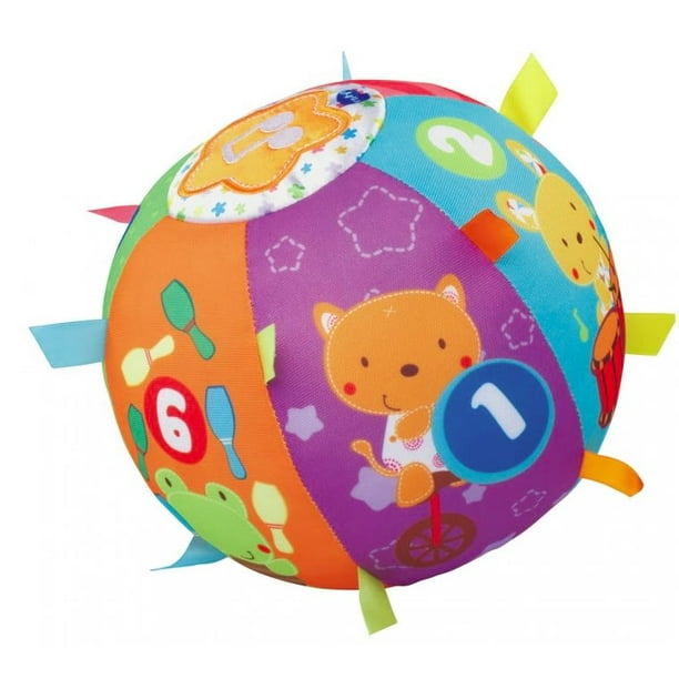 Pelota De Tela HABA La Granja – Suave Y Colorida, Ideal Para Bebés De 6 Meses En Adelante, Estimula El Agarre