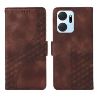 Carcasa Foxdock Honor X7A 4G De Cuero Pu, Diseño Acolchado Clásico, Protección Contra Caídas Y Rayones