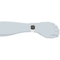 Reloj Clásico Unisex Casio F-108Whc-7Acf Con Banda De Resina Blanca