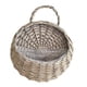 thumbnail image 4 of Cesta colgante tejida, maceta colgante, cesta de almacenamiento redonda, soporte rústico para flores, maceta para Patio, porche, jardín, hogar, balcón M, 4 of 5