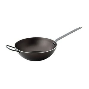 Wok Aluminio 30Cm Negro Robust Lacor