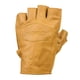 thumbnail image 1 of Guantes Sin Dedos Cuero Natural, Café Anaranjado, Vintage. Moto, Bicicleta. Horma Normal, no Chica. RESPEKT, 1 of 2