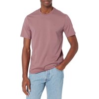Camisa Calvin Klein De Algodón Liso Con Cuello Redondo Para Hombre