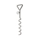 thumbnail image 2 of Estaca Espiral para Perro Hyper Tough 7517WHT Zincada 54 kg, 2 of 3
