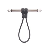 Magideal - Cable De Pedal De Efectos De Guitarra, Cable De Conexión Plano Multifunción Estable, Reducción De Ruido Para Piezas De Repuesto De Guitarra Eléctrica