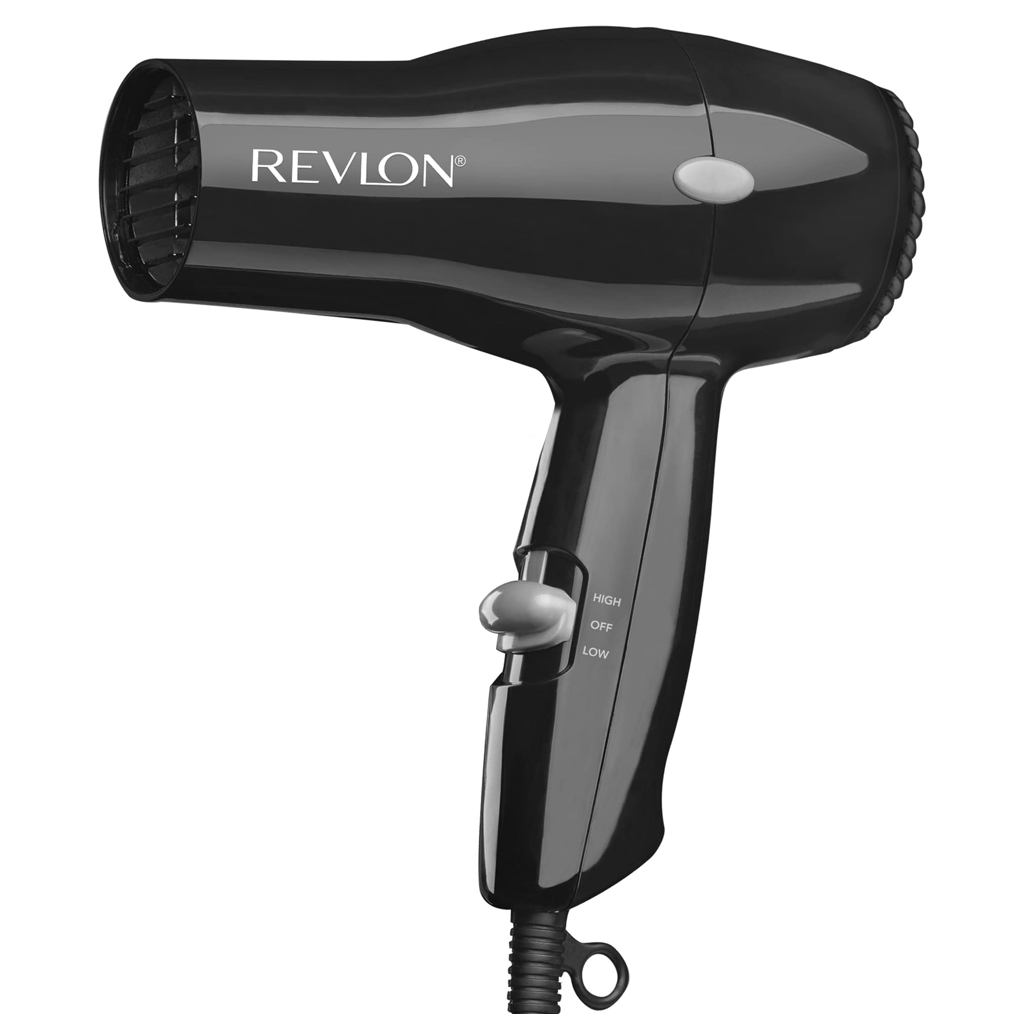 Secador De Pelo Revlon Compact 1875w, Diseño Ligero, Negro