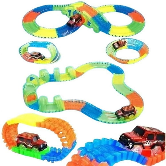 Pista Luminosa 126 Pcs y 1 Auto