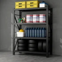 Recilock - Mini Rack Black 150X60Cm (200 Kg Por Nivel)