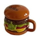 thumbnail image 1 of Taza De Café De Hamburguesa De 10 Onzas Con Tapa, Taza De Café Expreso Para Jugo, Bebida Caliente, Café Con Leche, 1 of 3