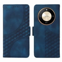 Carcasa Foxdock Honor Magic 6 Lite De Cuero Pu, Diseño Acolchado Clásico, Protección Contra Caídas Y Rayones