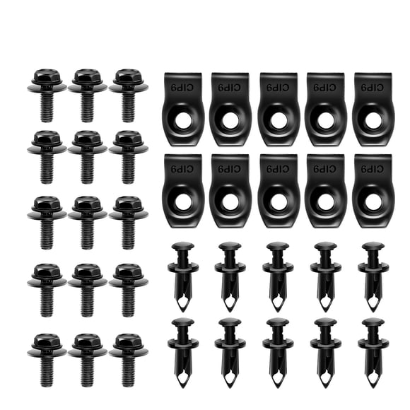 Kit de tornillería para protección contra salpicaduras del motor GOOACC GRC-70