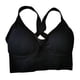 thumbnail image 2 of Comfort Sports Bra Yoga Crop Top Chaleco Ropa Interior Para Correr Negro XL, 2 of 5