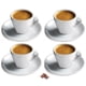 thumbnail image 1 of Juego de tazas para espresso Cuisinox de porcelana 60 ml, 4 piezas, 1 of 6