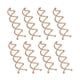 thumbnail image 2 of 20 horquillas en espiral para el cabello, pinzas giratorias, pinzas redondas para el cabello, horquillas en espiral para peinados DIY, pinzas giratorias, 2 of 8