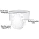 thumbnail image 5 of Calzoncillos McKesson Bariatric Ultra para adultos 3XL (32 unidades), 5 of 9