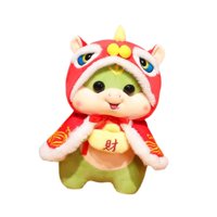 Bothyi - Juguete De Peluche De Serpiente, Juguete De Peluche De Serpiente Suave Para Amigos De Cumpleaños, Halloween, Verde Con Lingote