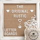 thumbnail image 1 of Tablero de letras Felt Creative Home Goods con soporte, 1 of 3