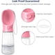 thumbnail image 3 of Botella De Agua Portátil Para Mascotas, 550 Ml, Bebedero A Prueba De Fugas, Se Maneja Con Una Sola Mano, Para Paseos Al Aire Libre, Senderismo Y Viajes Con Mascotas, 3 of 5