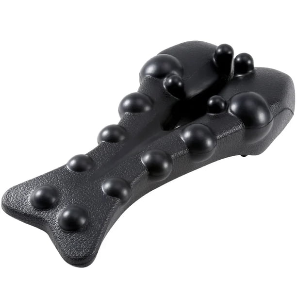 Neck Shoulder Stretcher with Upper Back Massage Point, Cervical Traction Device Spine Neck Stretcher for Pain Relief,Musle Relax