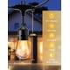 thumbnail image 4 of Cadena de luces LED para exteriores Svater de 50 m con 16 bombillas S14 de 1 W 2700 K, 4 of 9