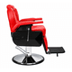 thumbnail image 3 of Sillón Barbero Hidráulico Reclinable 150 Kg Apoyapiés Nanofort Rojo, 3 of 10