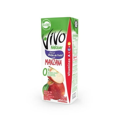 Néctar De Manzana Caja 190 Ml Vivo