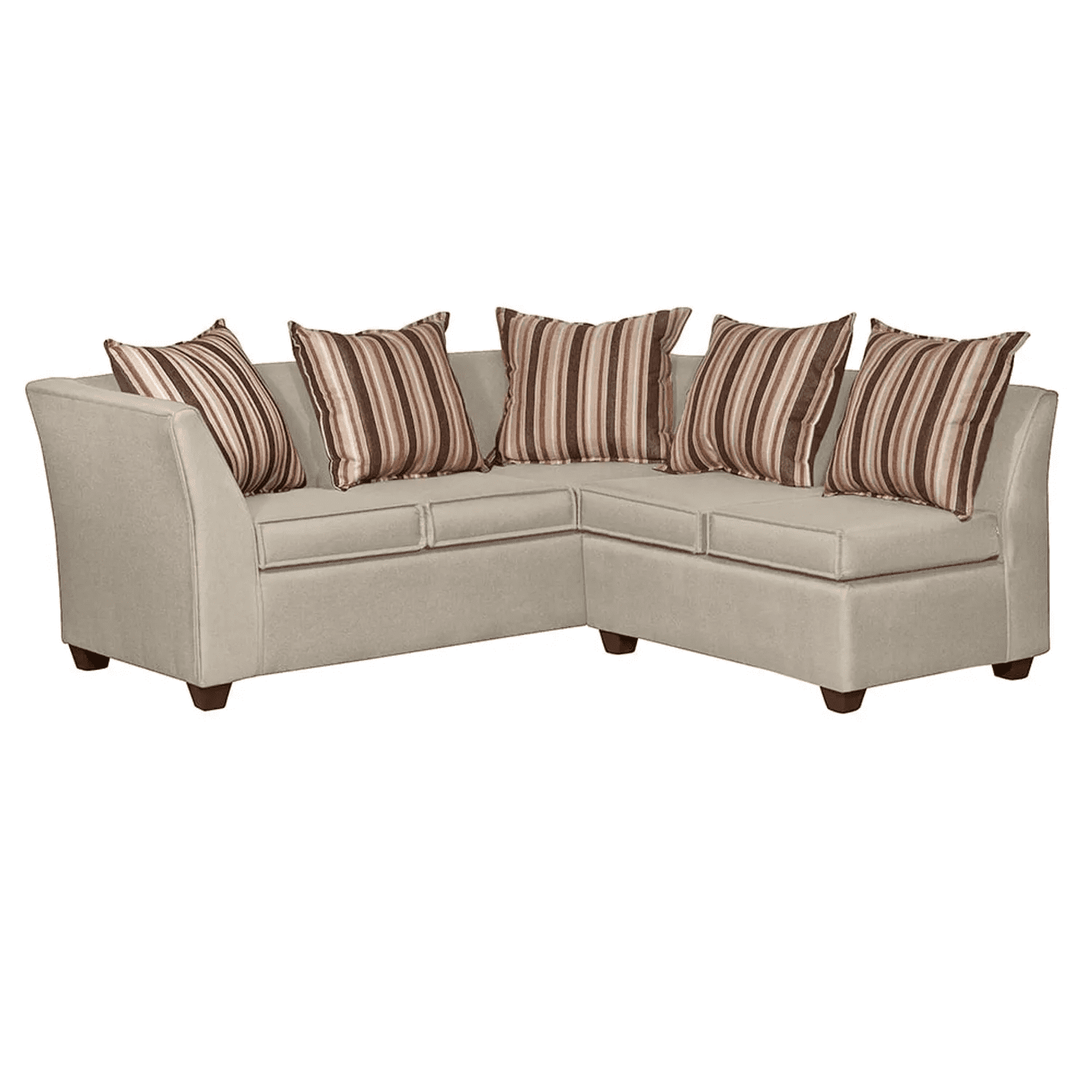 Ruzam Mobel - Seccional Divean 5 Cuerpos Beige Lino