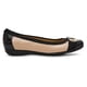 thumbnail image 5 of Zapatos Anne Klein Uplift Ballet Flat para mujer en color nude/negro, 5 of 7