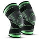 thumbnail image 1 of 2 rodilleras profesionales para el dolor de rodilla con correas ajustables y soporte de compresión (verde), 1 of 6