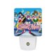 thumbnail image 1 of Sailor Moon: La Guerrera Luna Luz nocturna LED con sensor de anochecer a amanecer para dormitorio, baño, pasillo, escaleras - Lámpara LED nocturna de enchufe, 0.5W - 1 pieza, 1 of 6