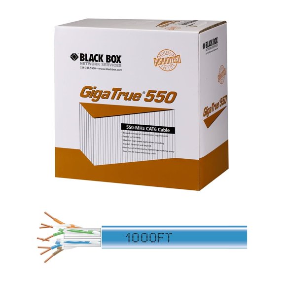 Cable Black Box GigaTrue 550 Cat6 305 m UTP 23 AWG