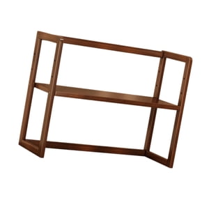 Bothyi - Organizador De Escritorio, Soporte De Almacenamiento, Estantes Para Tocador, Estilo Rústico, Baño, Longitud 52 Cm