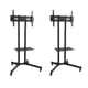 thumbnail image 1 of 2 Soporte Tv Pedestal Con Ruedas, 1 of 3