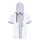 thumbnail image 1 of Saronite Camiseta de Béisbol con Capucha, Blanca (para Mujer), 1 of 2