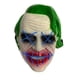 thumbnail image 4 of Mascara Halloween Joker Guasón - Luces Led Neón - Verde verde, 4 of 5