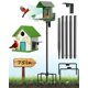thumbnail image 1 of Poste para comedero de aves VIUBIRD 191 cm 2,5 cm de diámetro negro, 1 of 7