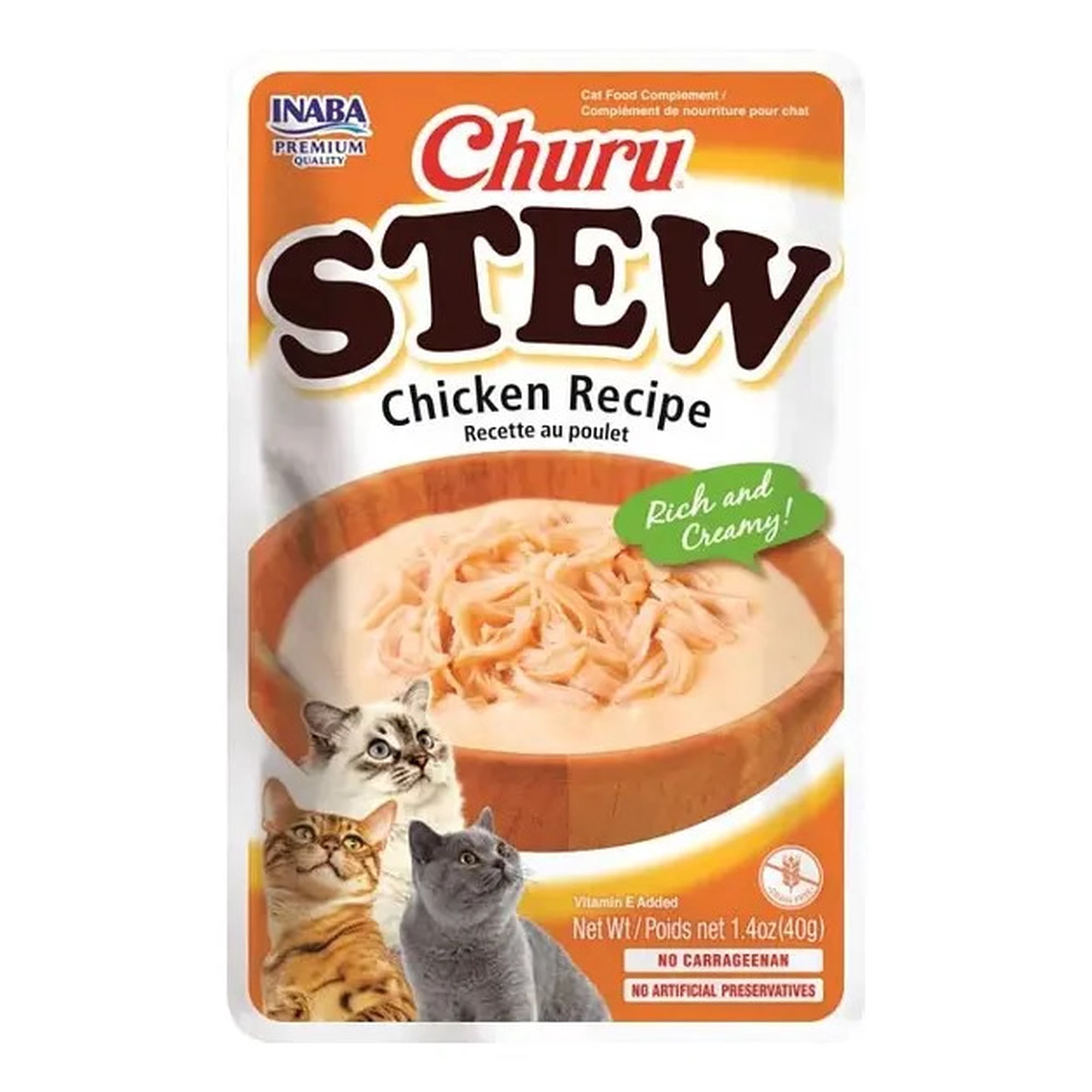 Churu Stew para Gatos Pollo 40gr