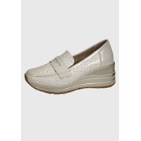 Eda Manzini - Mocasín Vesta Beige