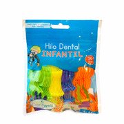 Dentwell - Hilo Dental Infantil Figuras Marinas 36 Uds La Prepie