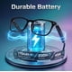 thumbnail image 5 of Gafas inteligentes MNVOEQ con traductor IA, Bluetooth y lentes fotocromáticas, 5 of 9