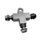 thumbnail image 2 of Línea de aceite de freno hidráulico Motocicleta M10 Conector de 3 vías motocicleta Freen Tee accesorios de manguera de 10 mm Conector de manguera de, 2 of 5