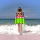 thumbnail image 2 of Canciones Infantiles Toalla de playa de secado rápido con diseño temático, regalo para mujeres y niñas, ideal para cumpleaños, fans, amantes de la música, uso en la playa o al aire libre, 78 × 160 cm, 2 of 6