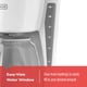 thumbnail image 3 of Cafetera BLACK+DECKER CM1160W programable para 12 tazas, blanca, 3 of 5
