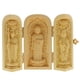 thumbnail image 4 of Estatua De Buda Tallada Caja De Casillero Escultura Decoración Hecha De Boj Estilo-4, 4 of 5