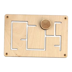 Magideal - Tablero De Trabajo Para Niños, Accesorios Diy, Juguetes Educativos Para Edades Tempranas, Actividades De Aprendizaje, Habilidad Motora, Portátil Para , Laberinto