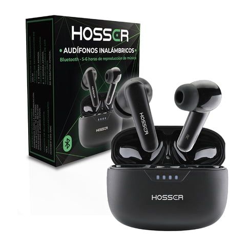 Audifonos Bluetooth In Ear Hosser 35Mah Cancelación De Ruido
